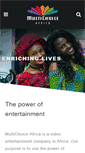 Mobile Screenshot of multichoiceafrica.com