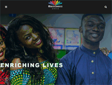 Tablet Screenshot of multichoiceafrica.com